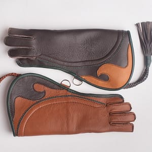 Rękawica Sokolnicza Męska Krój Włoski 37cm