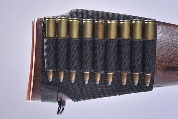 Etui czarna guma 9szt. naboi