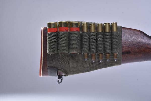 Etui guma 5szt. naboi i 3szt. śrut kolor oliwka