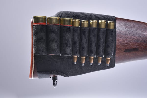 Etui guma 5szt. naboi i 3szt. śrut kolor czarny